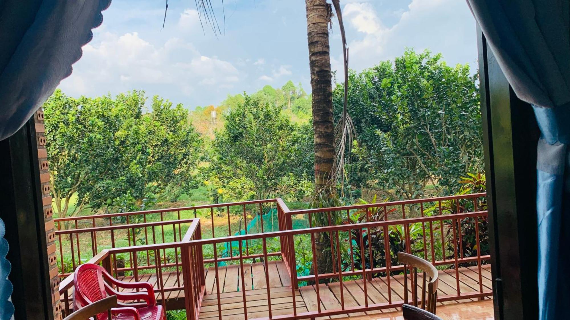 Gibbon Singing Home Stay Quan Tom Bagian luar foto