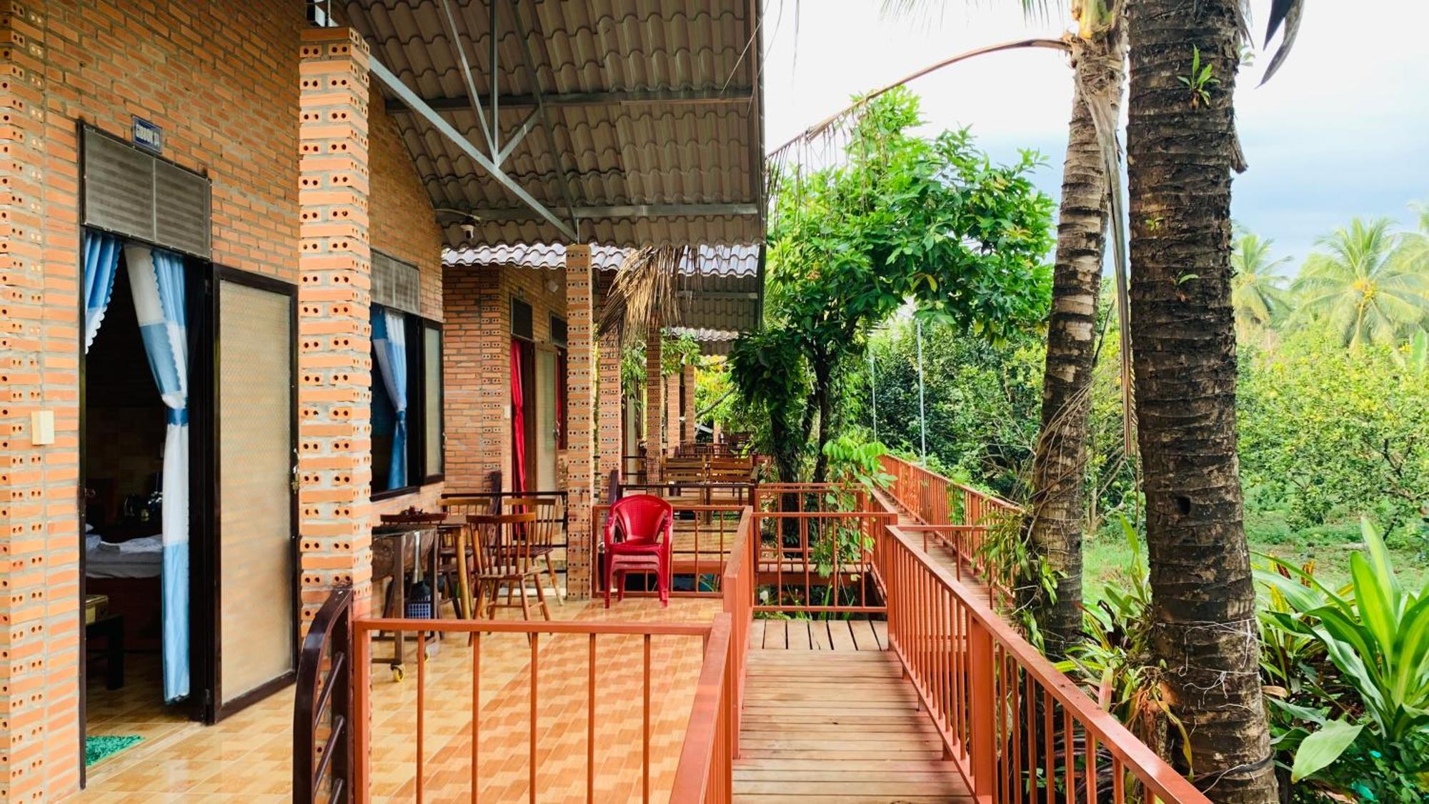 Gibbon Singing Home Stay Quan Tom Bagian luar foto
