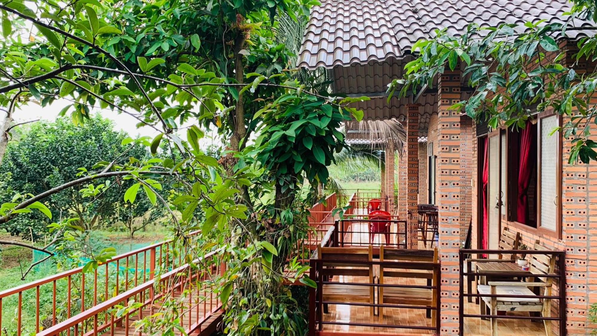 Gibbon Singing Home Stay Quan Tom Bagian luar foto