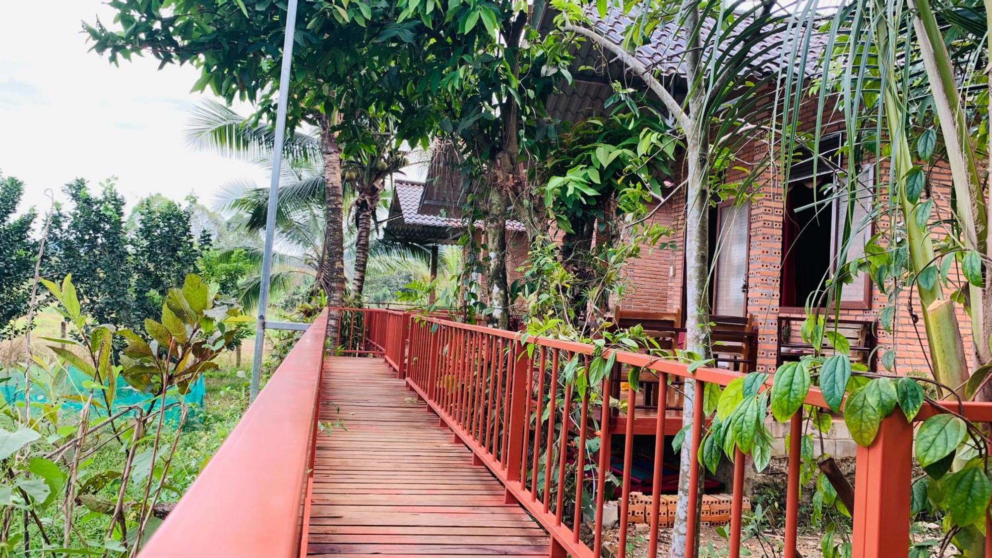 Gibbon Singing Home Stay Quan Tom Bagian luar foto