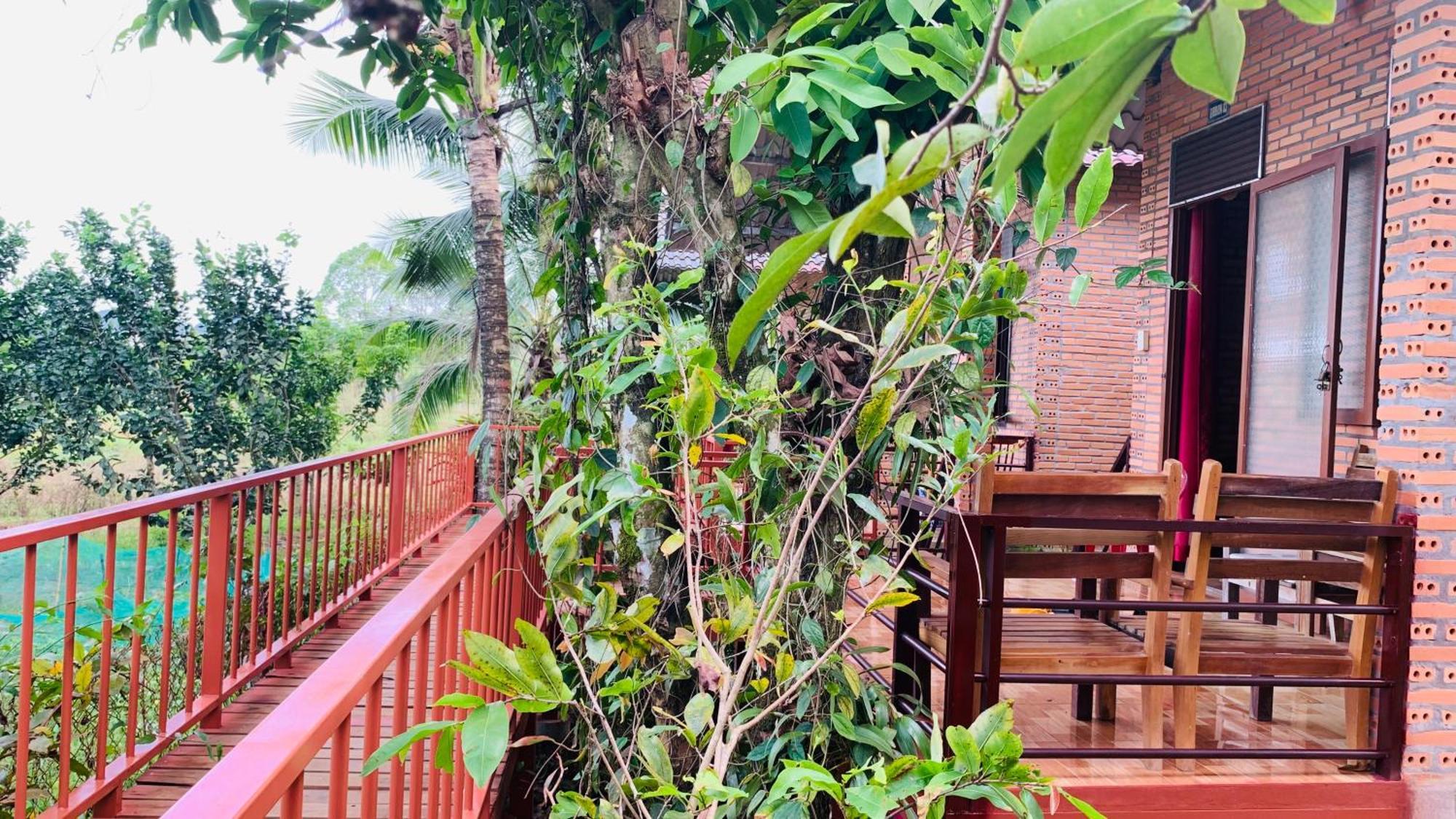Gibbon Singing Home Stay Quan Tom Bagian luar foto